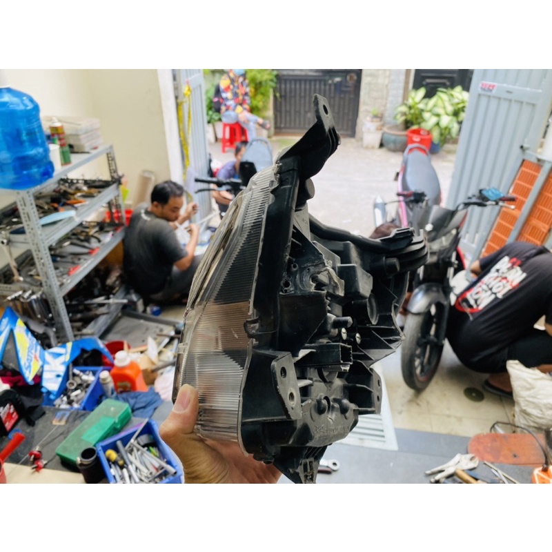 Full đầu đèn 3 món Suzuki Satria Raider Fi