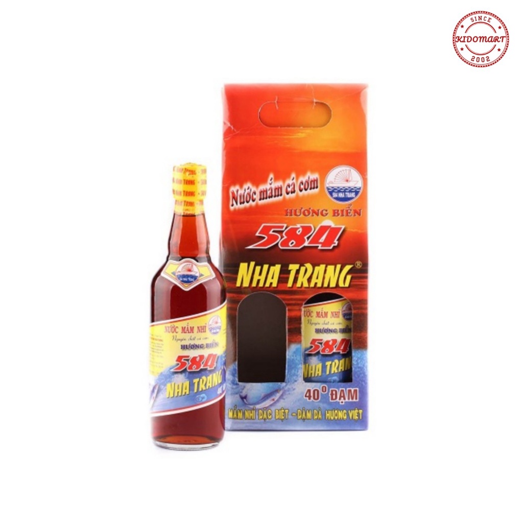 Nước Mắm 584 Nha Trang 40 Độ Đạm 500ml