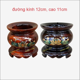 Lư Hương Gỗ- Đường kính 12cm