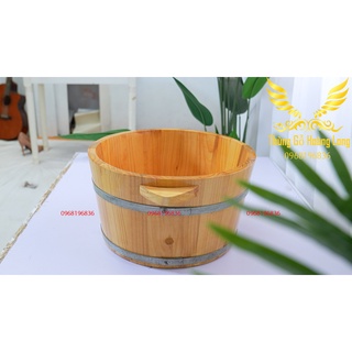 chậu ngâm chân bằng gỗ maxager