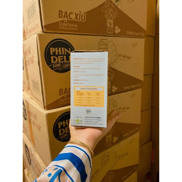 Cà Phê Hòa Tan PhinDeli  - 1 hộp