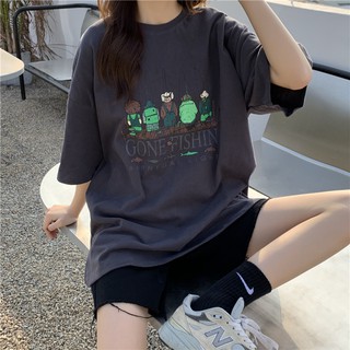 [Áo phông nữ form rộng] Áo thun nữ unisex form rộng thời trang hàn quốc