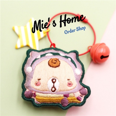 SIÊU RẺ - Kit Bộ Dụng Cụ Thêu Tay Thủ Công Hình 12 Cung Hoàng Đạo Móc Khóa - Mie Shop Handmade