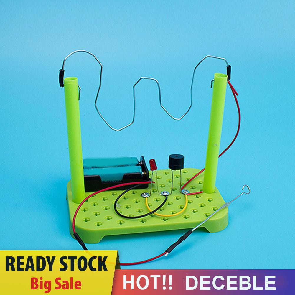 Pop It Fidget Đồ chơi DIY Circuit Kit Physical Scientific Experiment Kids Educational Đồ chơis Random