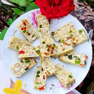 Kẹo nougat/ kẹo sữa hạt