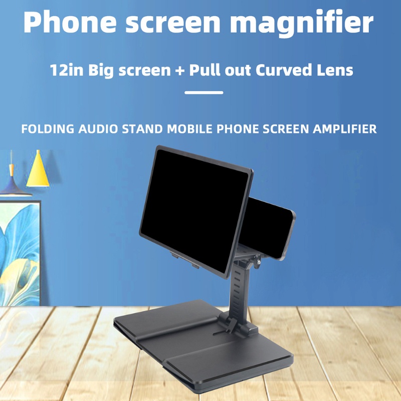 Li Giá Đỡ Kính Lúp Video Bluetooth Có Thể Điều Chỉnh Thân Thiện Với Môi Trường Cho Gia Đình Bạn Bè Lớn Tuổi