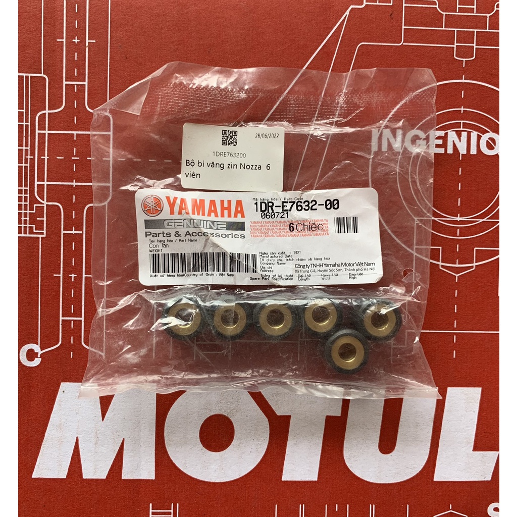 Bộ bi văng/Bi nồi Nozza 6 viên 1DRE763200