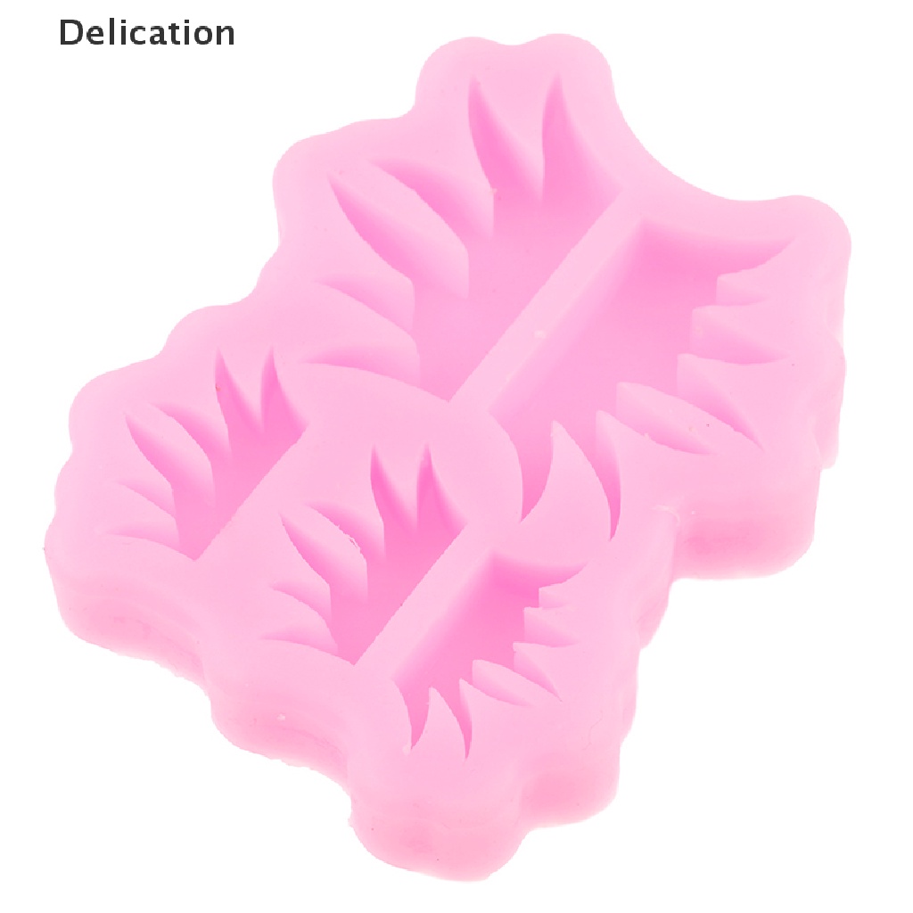 Khuôn silicone tạo hình cỏ làm bánh kẹo DIY tiện dụng