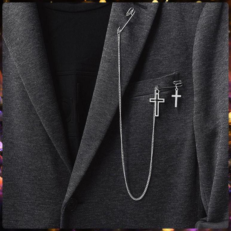 Phụ Kiện Ghim Cài Áo Blazer Thánh Giá Play Boys