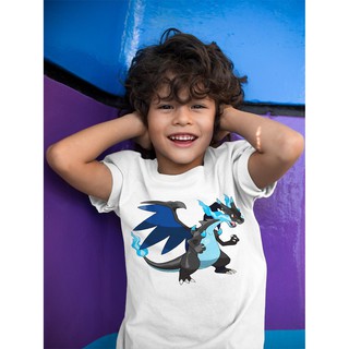 Áo thun trẻ em cotton in hình Rồng xanh oai nghiêm - cao cấp