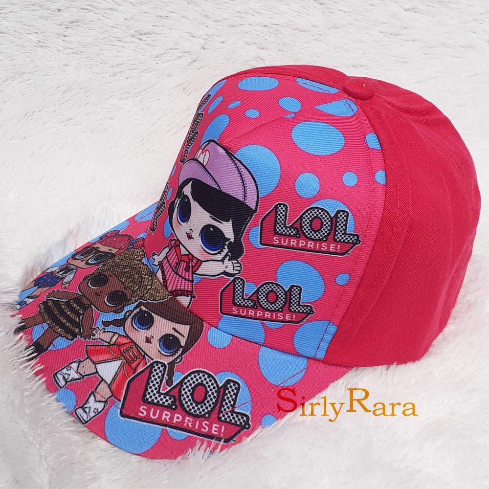 Lol Surprise Mũ Snapback Kiểu Dáng Trẻ Trung Năng Động Dành Cho Bé