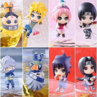 (Megahouse ) Mô hình Naruto - Figure Set 8 nhân vật trong Naruto Chibi : SASUKE - Itachi