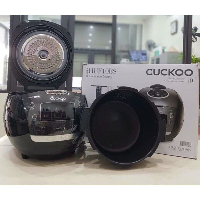 NỒI CƠM ĐIỆN CAO TẦN CUCKOO CRP-HUF10BS DUNG TÍCH 1,8L HÀNG NỘI ĐỊA HÀN QUỐC