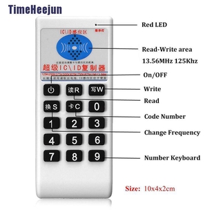 [Thj] IC NFC ID Card RFID Writer Máy photocopy Đầu đọc sao chép Kiểm soát truy cập + 6 ô tô