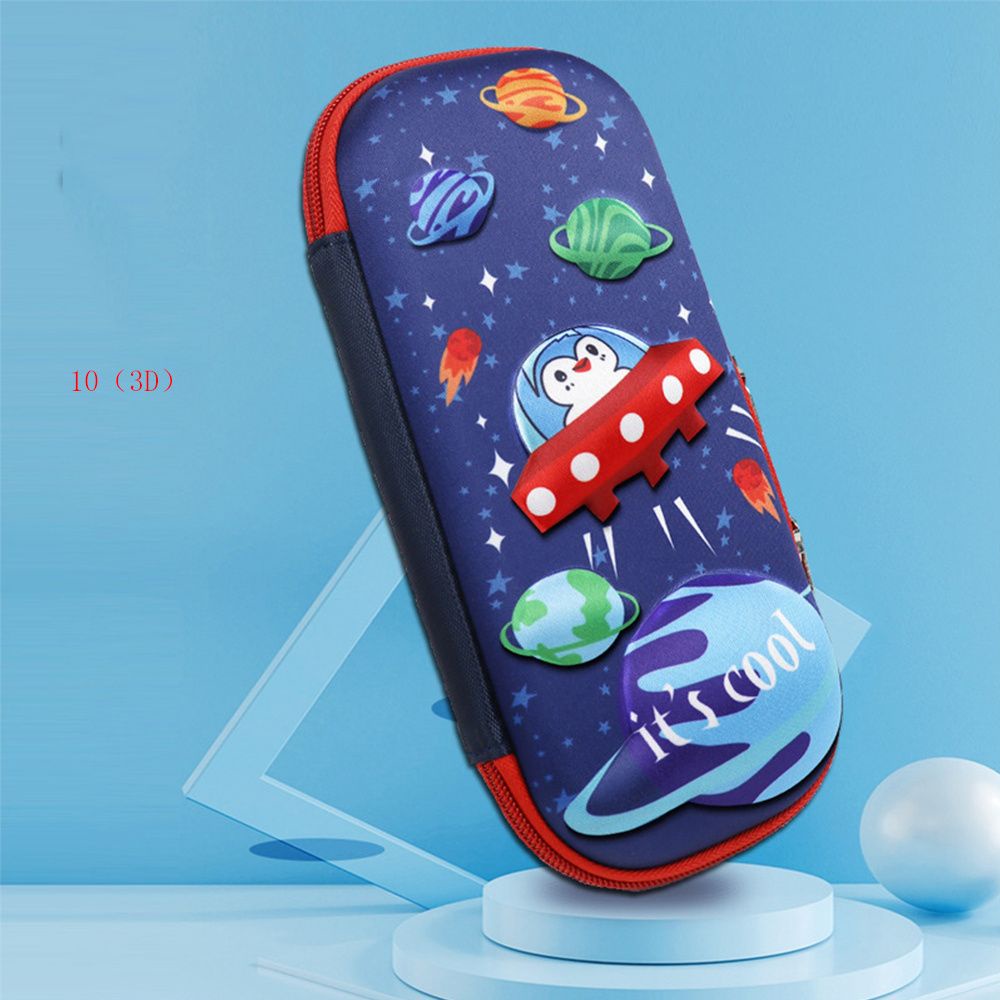 Hộp Đựng Bút EVA Sức Chứa Lớn Họa Tiết Hoạt Hình 3D Dễ Thương Cho Bé
