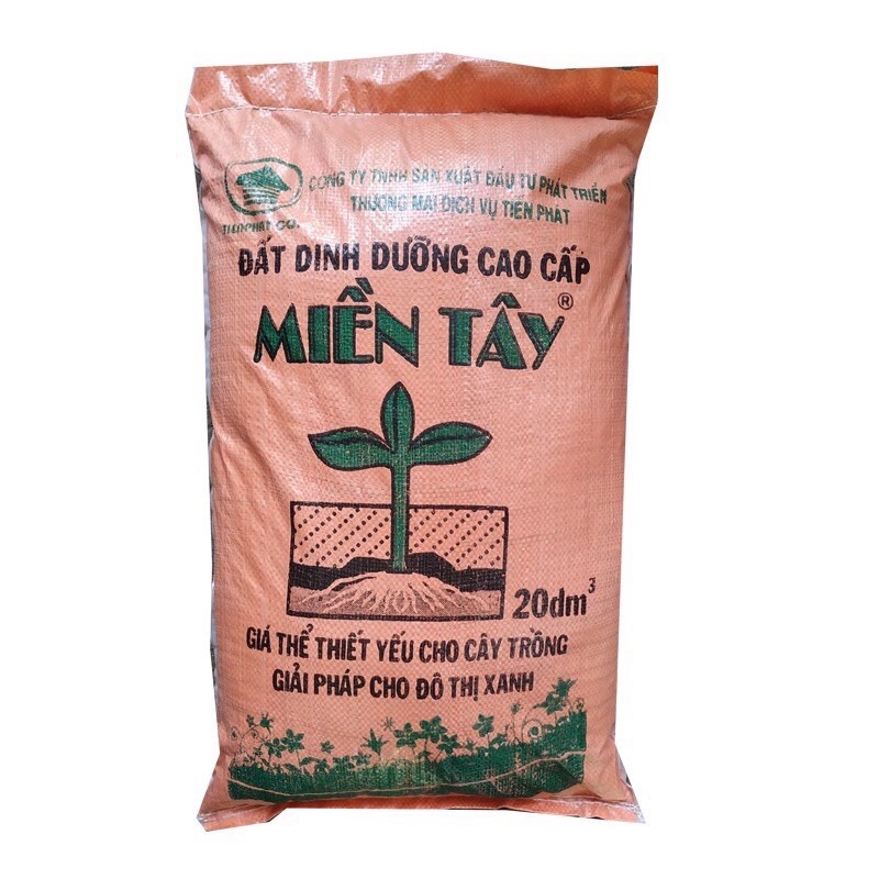 1kg Đất sạch dinh dưỡng cao cấp Miền Tây
