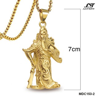 Dây chuyền Quan Công may mắn MDC153-2 Không đen không gỉ sét