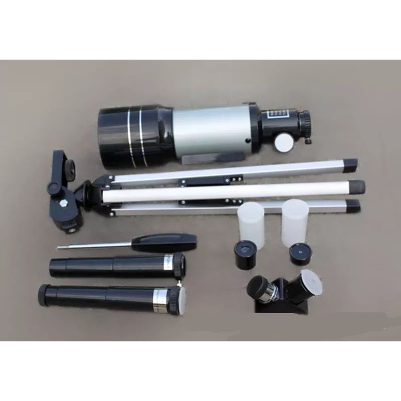 Kính thiên văn Focus F30070m độ phóng 150X giá rẻ kèm giá đỡ 3 chân Kính viễn vọng khúc xạ ngắm trăng sao