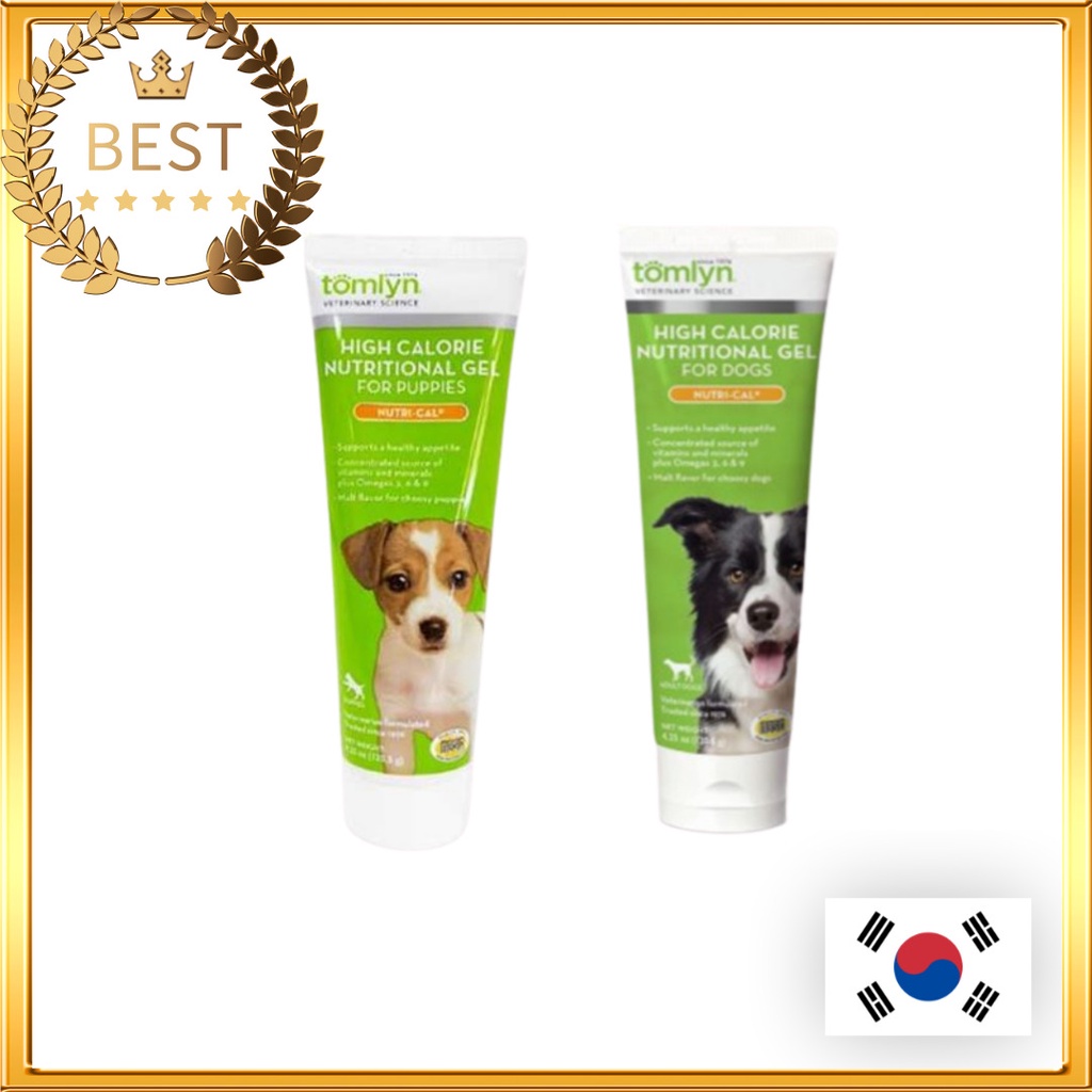 [Vetoquinol] TOMLYN Nutri-Cal High Calorie Nutritional Gel 120.5g Dog & Puppy Gel Nuôi Dưỡng TOMLYN 