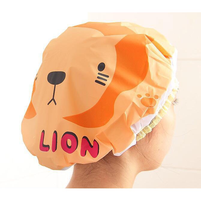 Mũ chùm tóc khi tắm chống ướt