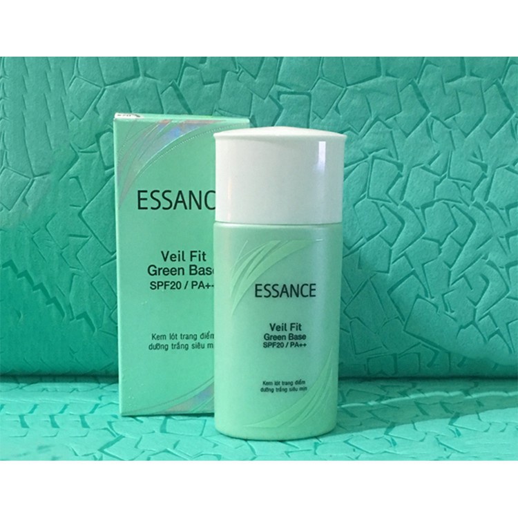 Kem lót trang điểm dưỡng trắng siêu mịn Veil Fit Green Base SPF20/PA++ 30g | BigBuy360 - bigbuy360.vn