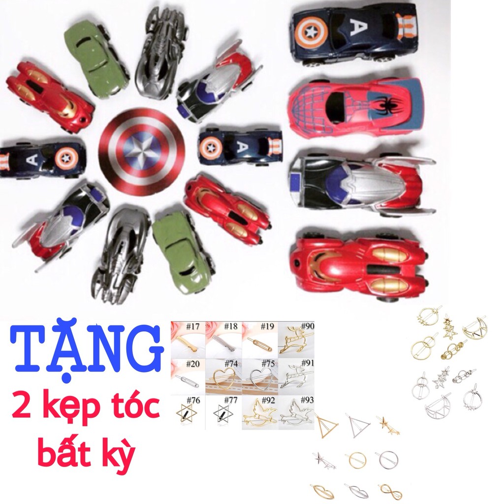 Set 14 xe bánh đà siêu anh hùng