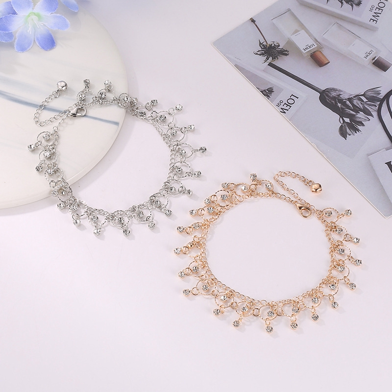 1 Lắc Chân Hợp Kim Đính Đá Thời Trang Mùa Hè Cho Nữ | BigBuy360 - bigbuy360.vn