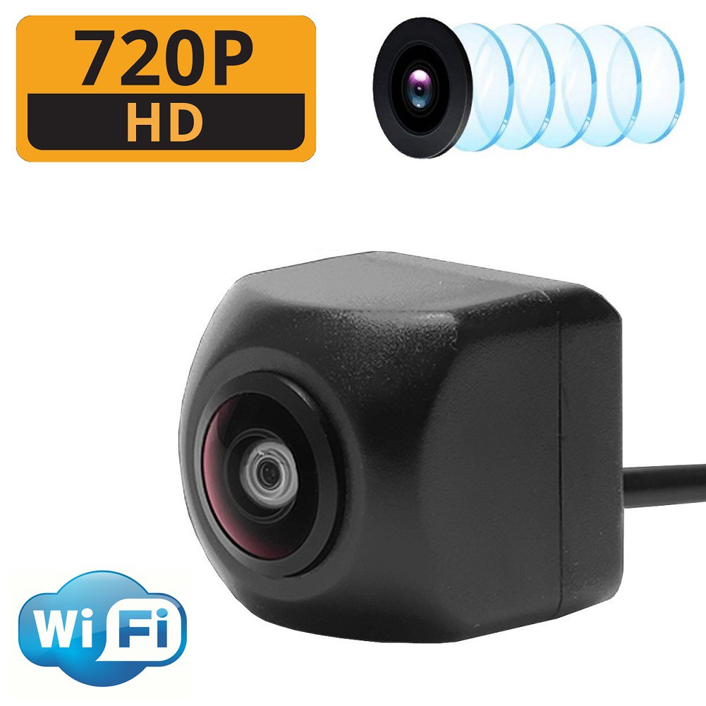 Camera lùi Wifi HD 720P cho ô tô - Wifi Rearview Camera IP67