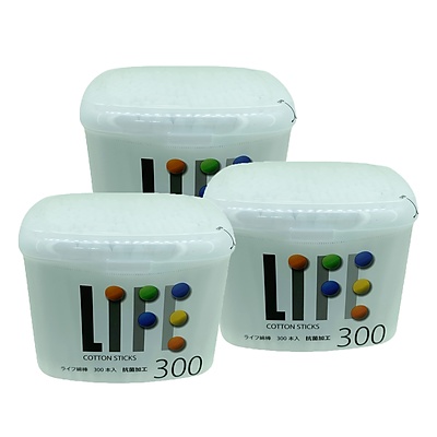 Tăm bông Life (Hộp 300 cái)