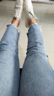 Quần jeans ống loe rách ulzzang (ẢNH THẬT Ở CUỐI)