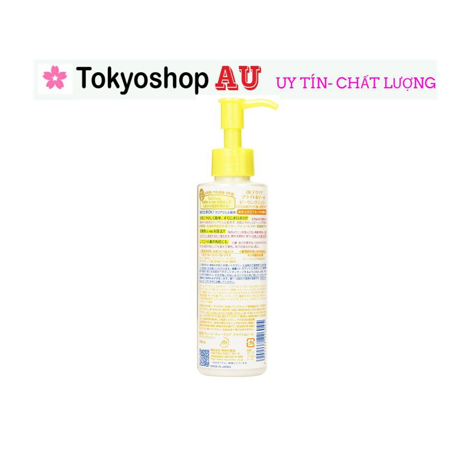 Gel tẩy tế bào chết Detclear Nhật Bản hương hoa quả 180ml