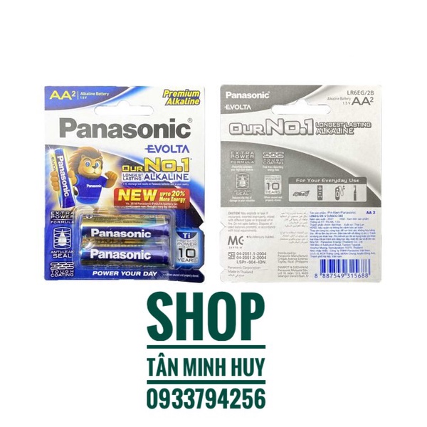 Pin AA panasonic Evolta-LR6EG/2B