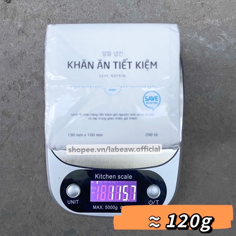 [COMBO 4 GÓI] Khăn giấy ăn CHOICE L 2 lớp siêu tiết kiệm