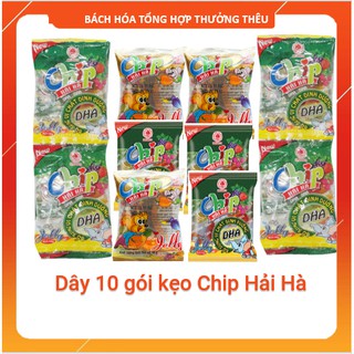 10 GÓI KẸO JELLY CHIP HẢI HÀ 16G 5.0
