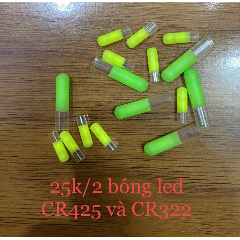 Bóng LED Câu Lục, Pin Câu Lục CR322 siêu nhẹ