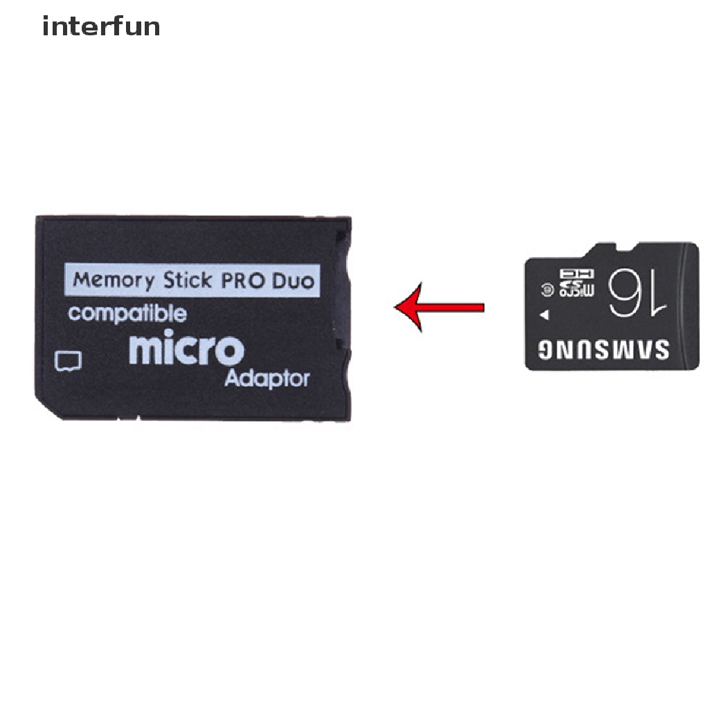 Bộ Chuyển Đổi Thẻ Nhớ Micro SDHC TF Sang MS Pro Duo PSP Cho Sony and PSP