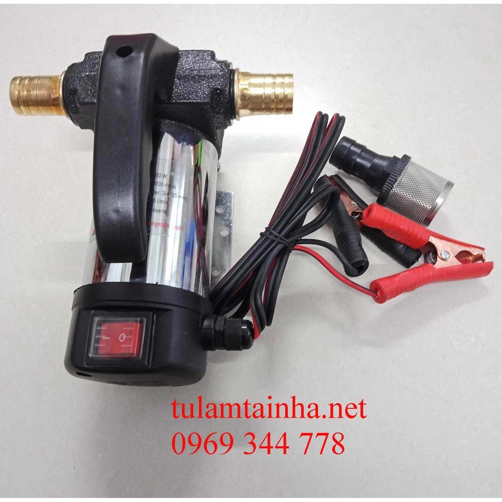 Máy bơm dầu, nhớt dùng điện 12V - 24V - 220V