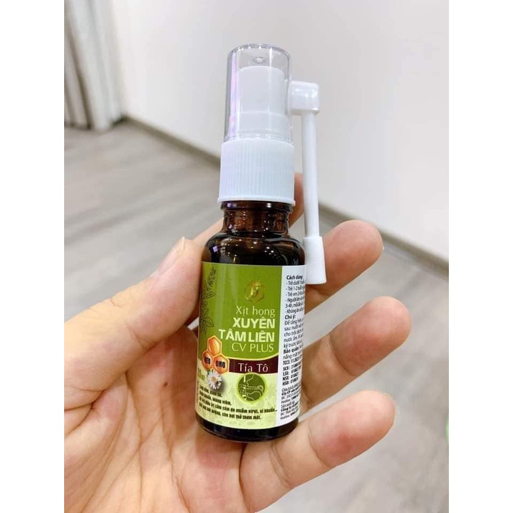 Xịt Họng Xuyên Tâm Liên CV PLUS