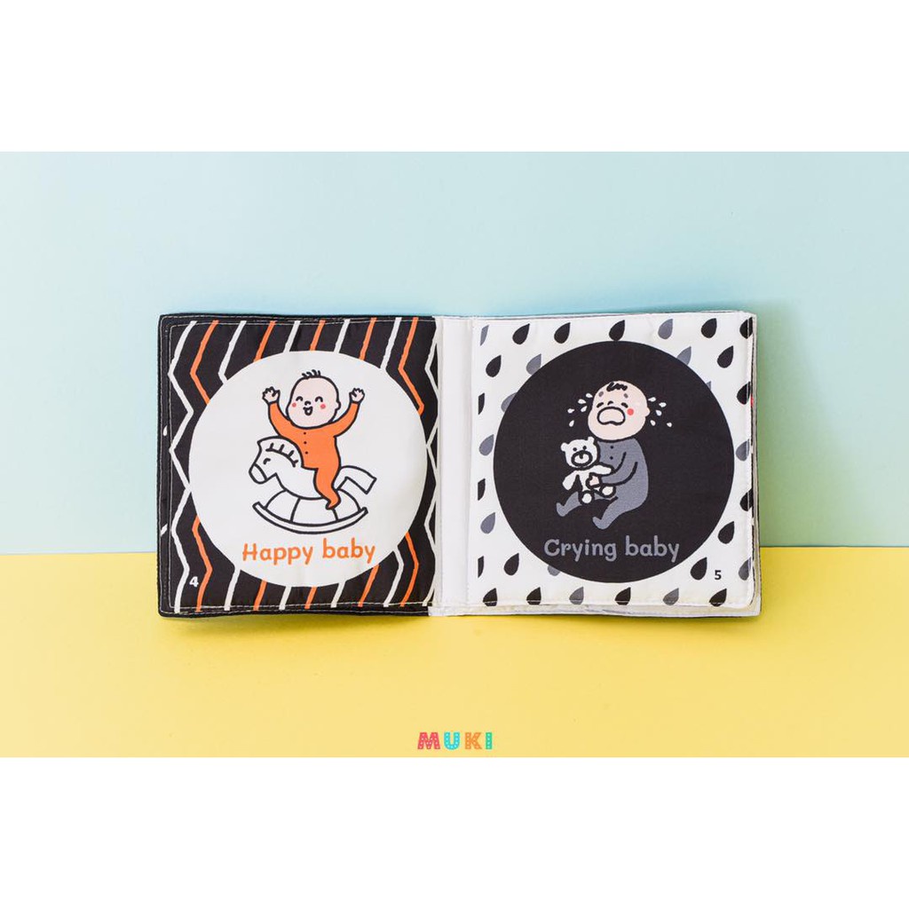 Sách Vải My First Baby Book - Babies (0-3 tuổi)