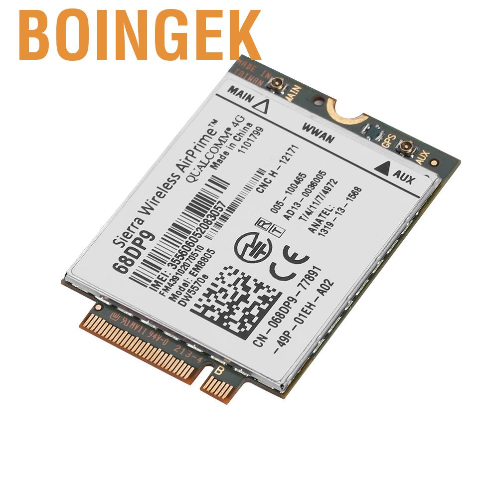 Boingek NGFF/M.2 Network Card Module EM8805 3G 4G WWAN DW5570E DC-HSPA+ HSPA+ HSDPA HSUPA WCDMA