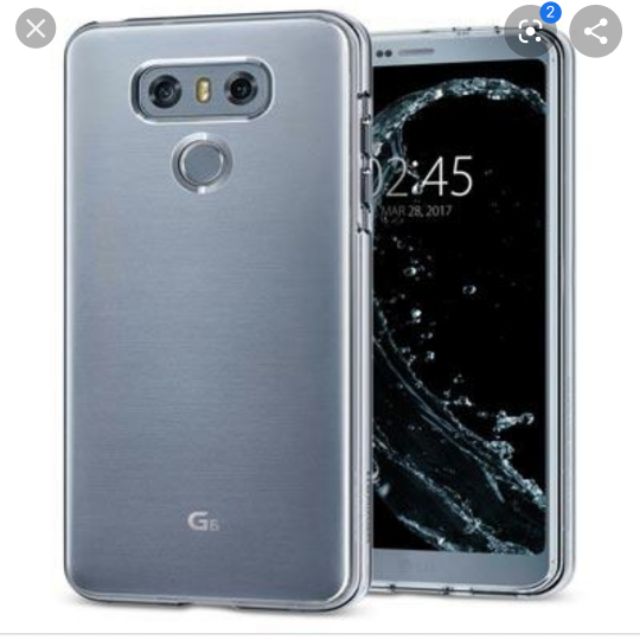 ốp lưng LG G6 dẻo silicon trong suốt siêu mỏng