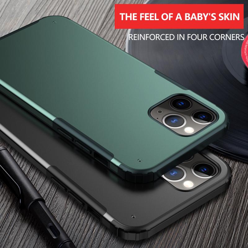 Ốp Điện Thoại Cứng Nhám Trong Suốt Chống Sốc / Rơi Vỡ Cho iPhone 14 13 12 11 Pro MAX X XR XS MAX 8 7 Plus