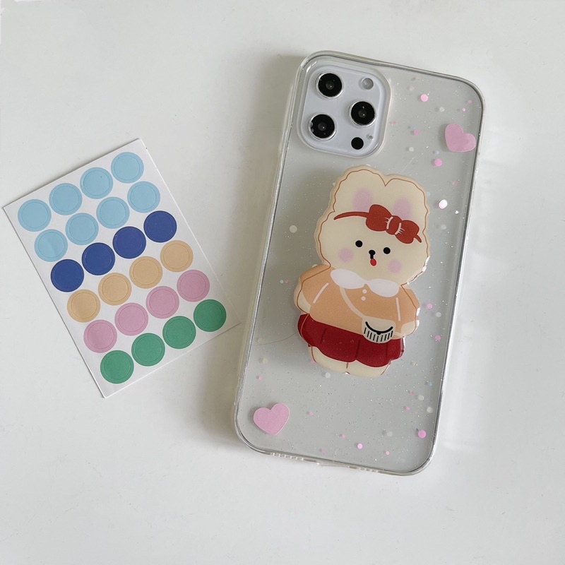 COLORFUL BLING // ỐP SILION IPHONE NHŨ LẤP LÁNH TONE MÀU PASTEL