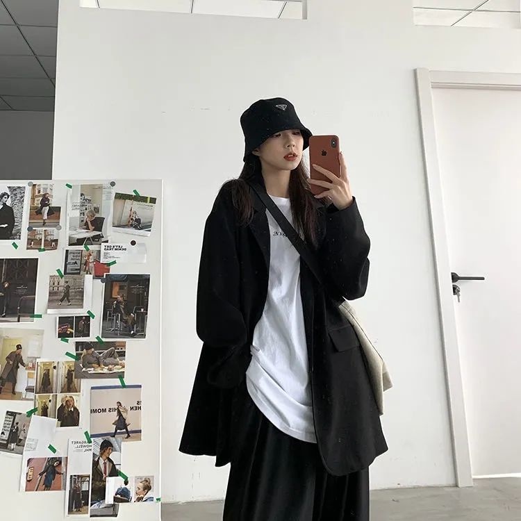 Phụ Nữ Mùa Thu Mới Khí Chất Phù Hợp Với Áo Khoác Phong Cách Hàn Quốc Thời Trang Mỏng Áo Khoác