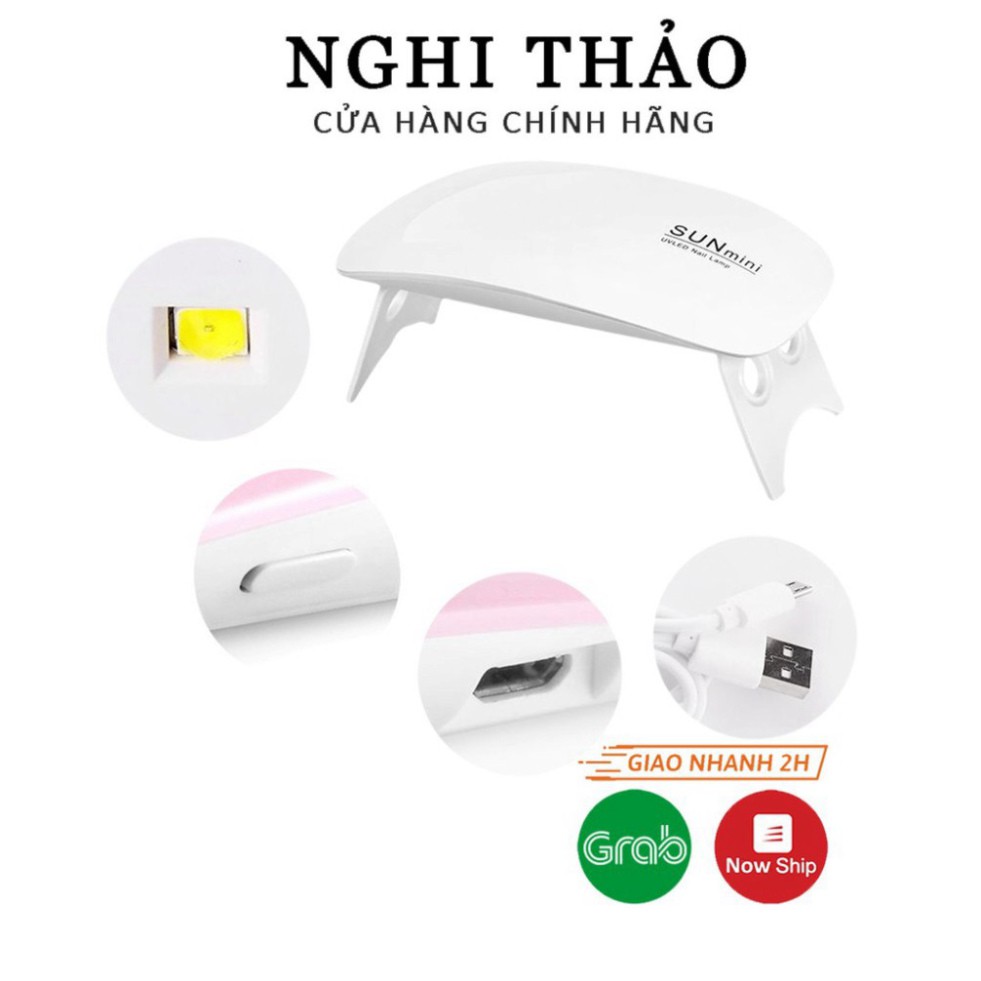 Máy hơ gel mini , hơ móng tay mini F267