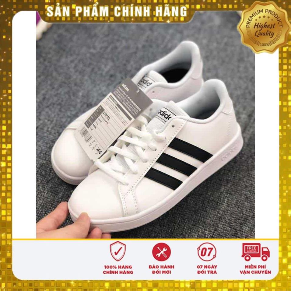 Giày Sneaker Nam nữ Outdoor đi chơi cổ điển Grand Court chính hãng 100% - bh12