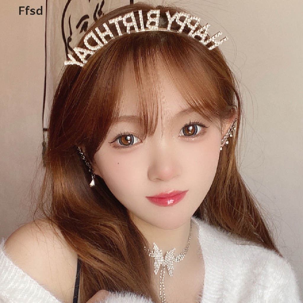 {Ffsd} Băng Đô Chúc Mừng Sinh Nhật Âu Mỹ Cho Nữ * Hot