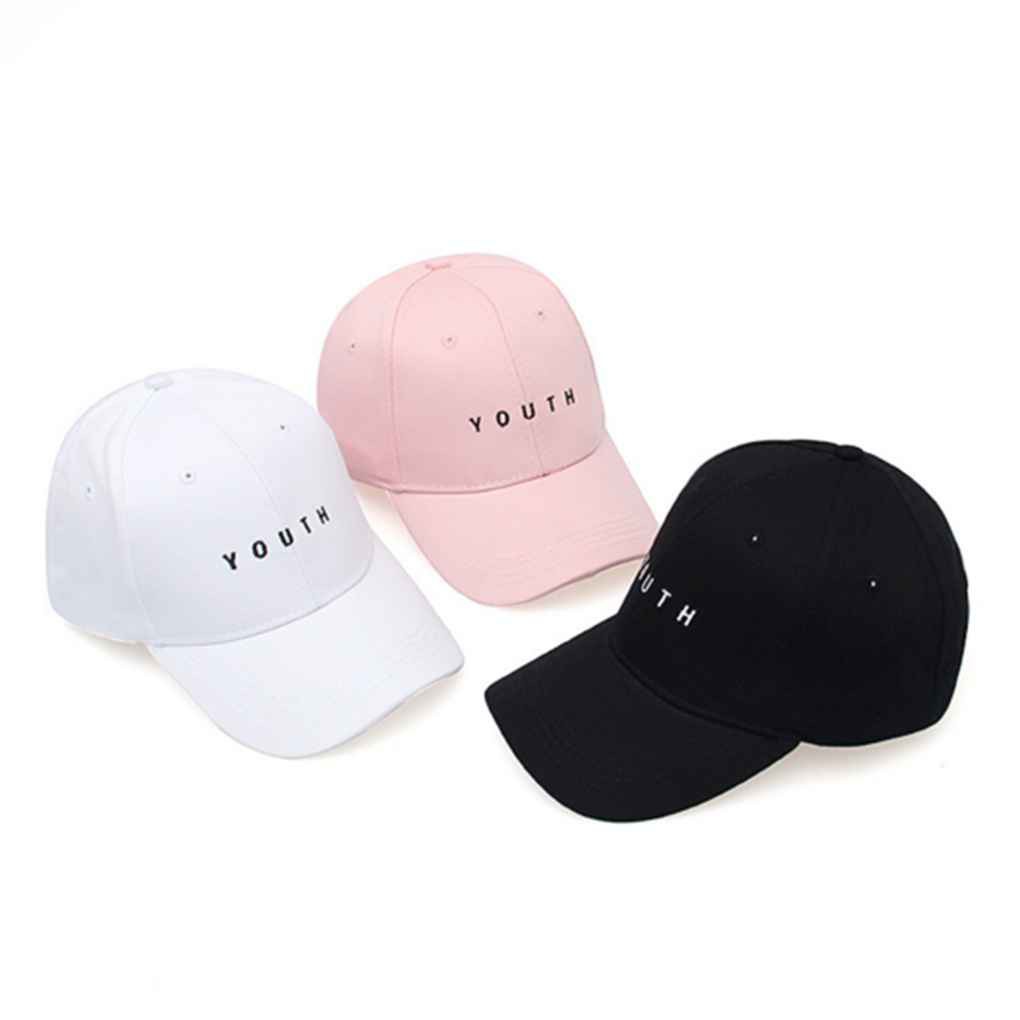 Nón lưỡi trai thêu chữ Youth cá tính cho nam và nữ