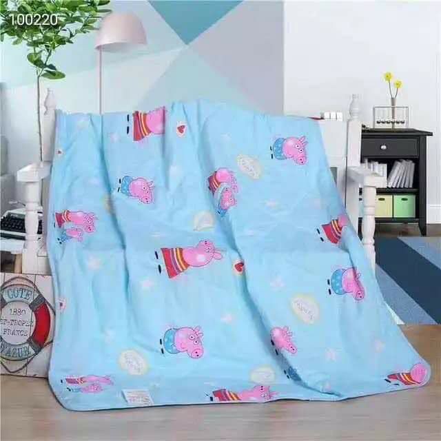 CHĂN ĐŨI HÈ THU TRẺ EM 110X150CM  CHUẨN XỊN
