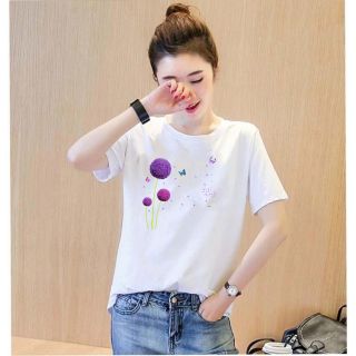 Áo thun in hình bồ công anh